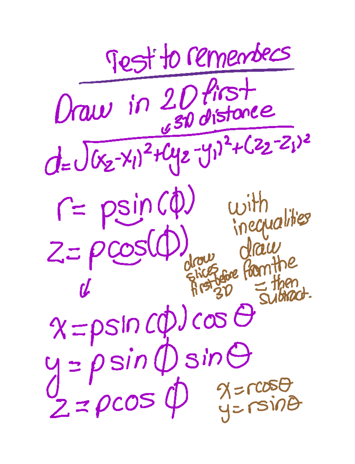 21a Midterm 1 Study Guide - Festtremembers Draw in 2D first ate ÉÉz F ...