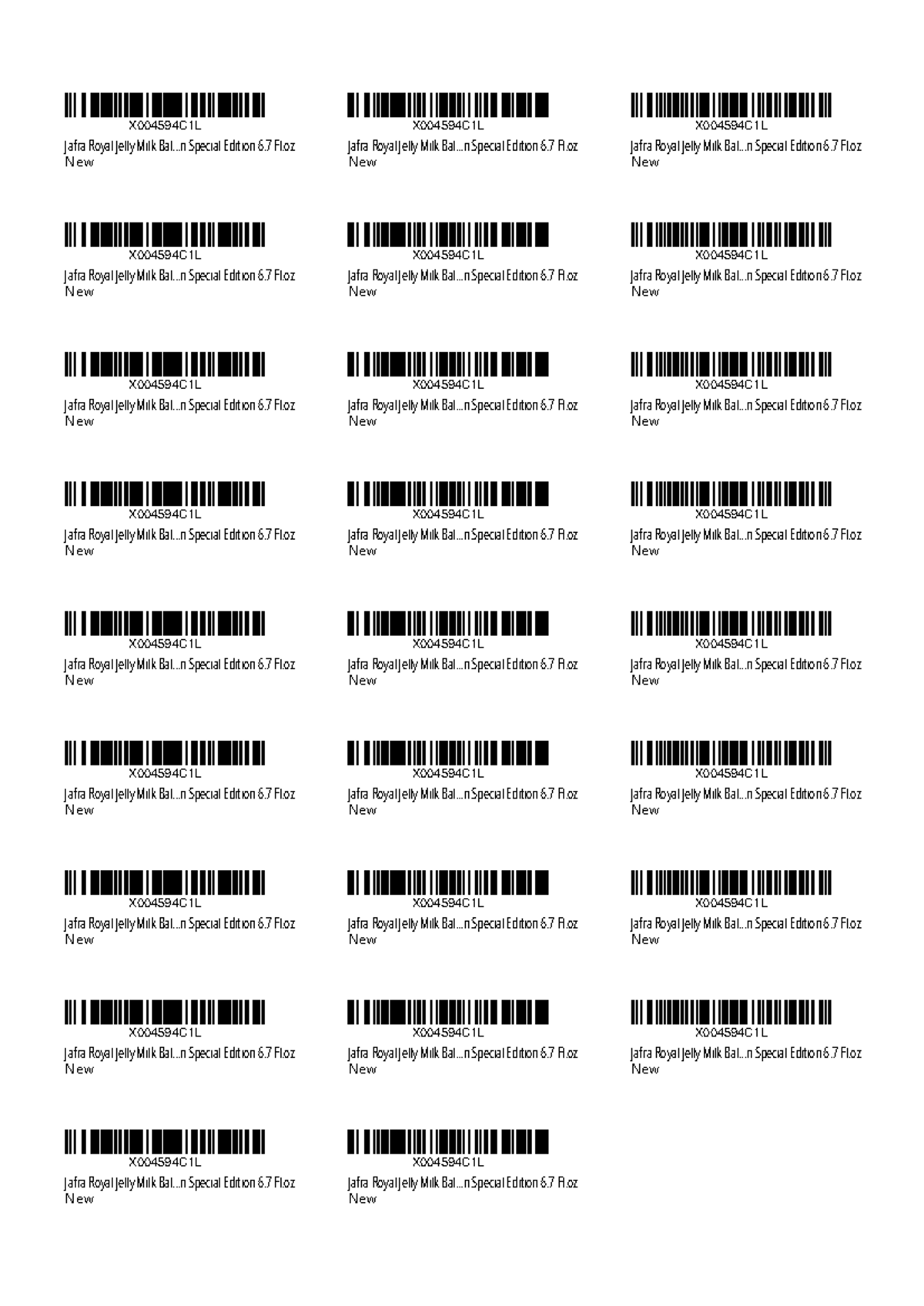 Labels - I'm only doing this because i need answers lol - X004594C1L ...