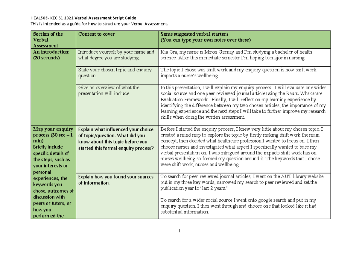 heal506-kec-s1-2022-verbal-assessment-script-guide-this-is-intended