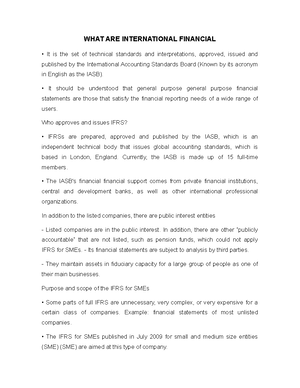 statement financial position