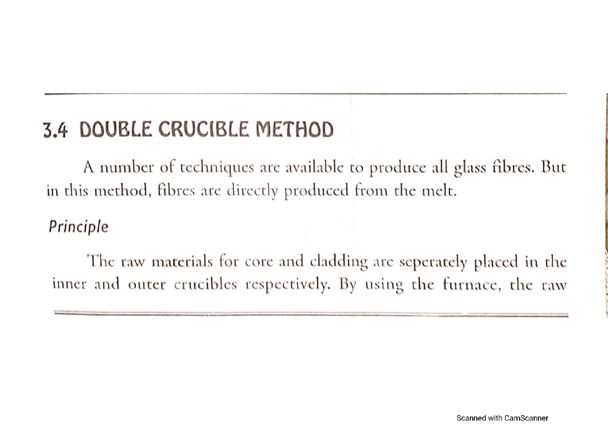 Double crucible method Engineering Physics Studocu