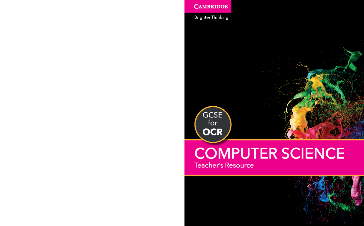 GCSE Computer Science For OCR Teachers Resource.pdf ( PDFDrive ...