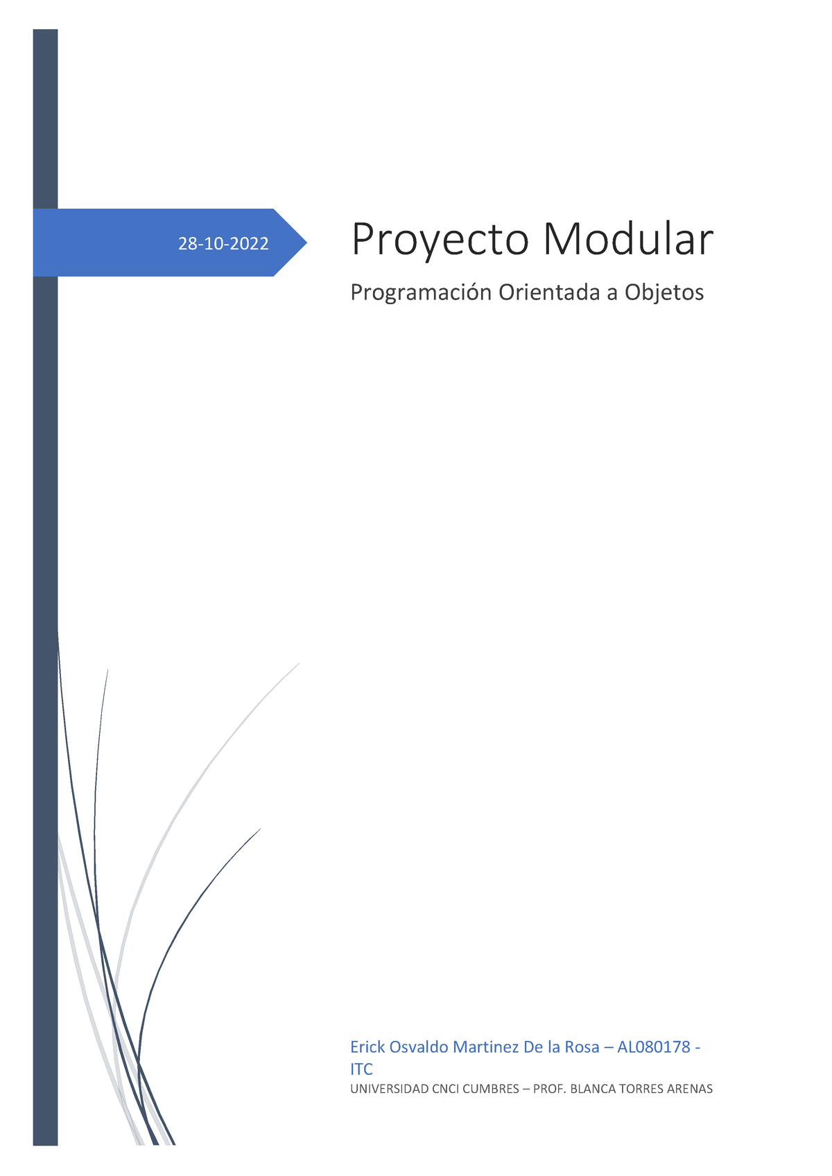 Proyecto Modular - POa O - AL080178 - 28 - 10 - 2022 Proyecto Modular ...