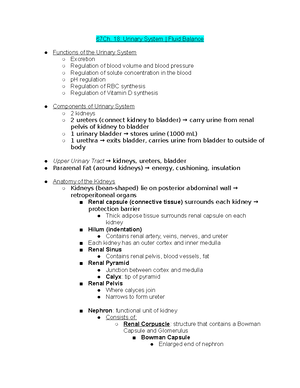 Seeley's Essentials Of Anatomy & Physiology Chapter 1-4 - Ch. 1: The ...