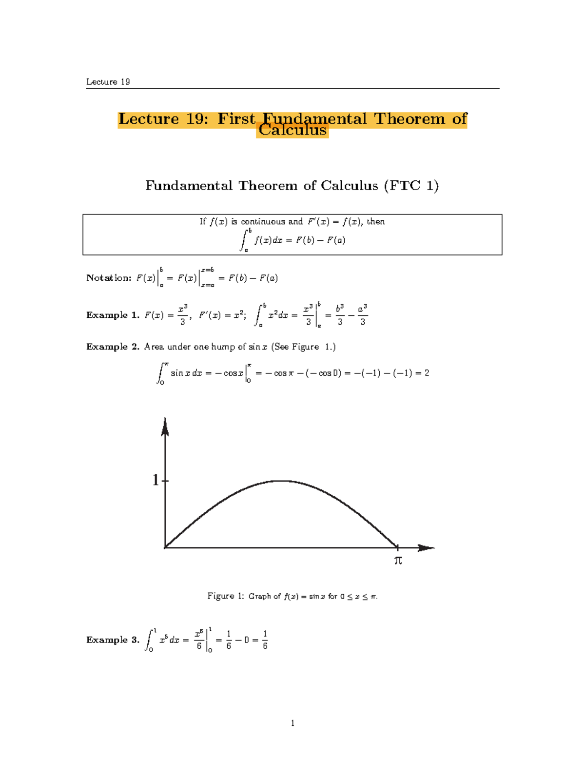 Lec19 Copy - Lecture Notes 19 - Lecture 19 18 Fall 2006 Lecture 19 ...