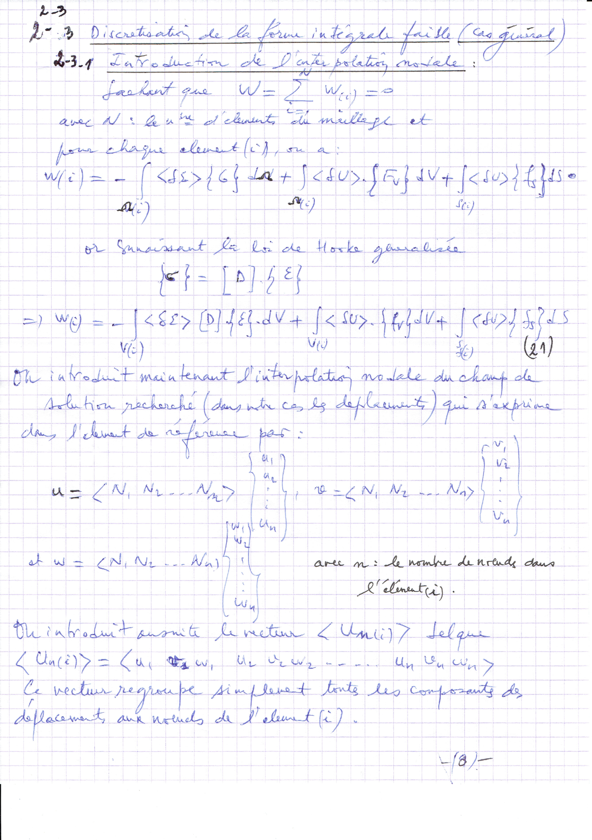 Partie 03 du Chap4 Résolution et mise en oeuvre de la MEF - Génie ...