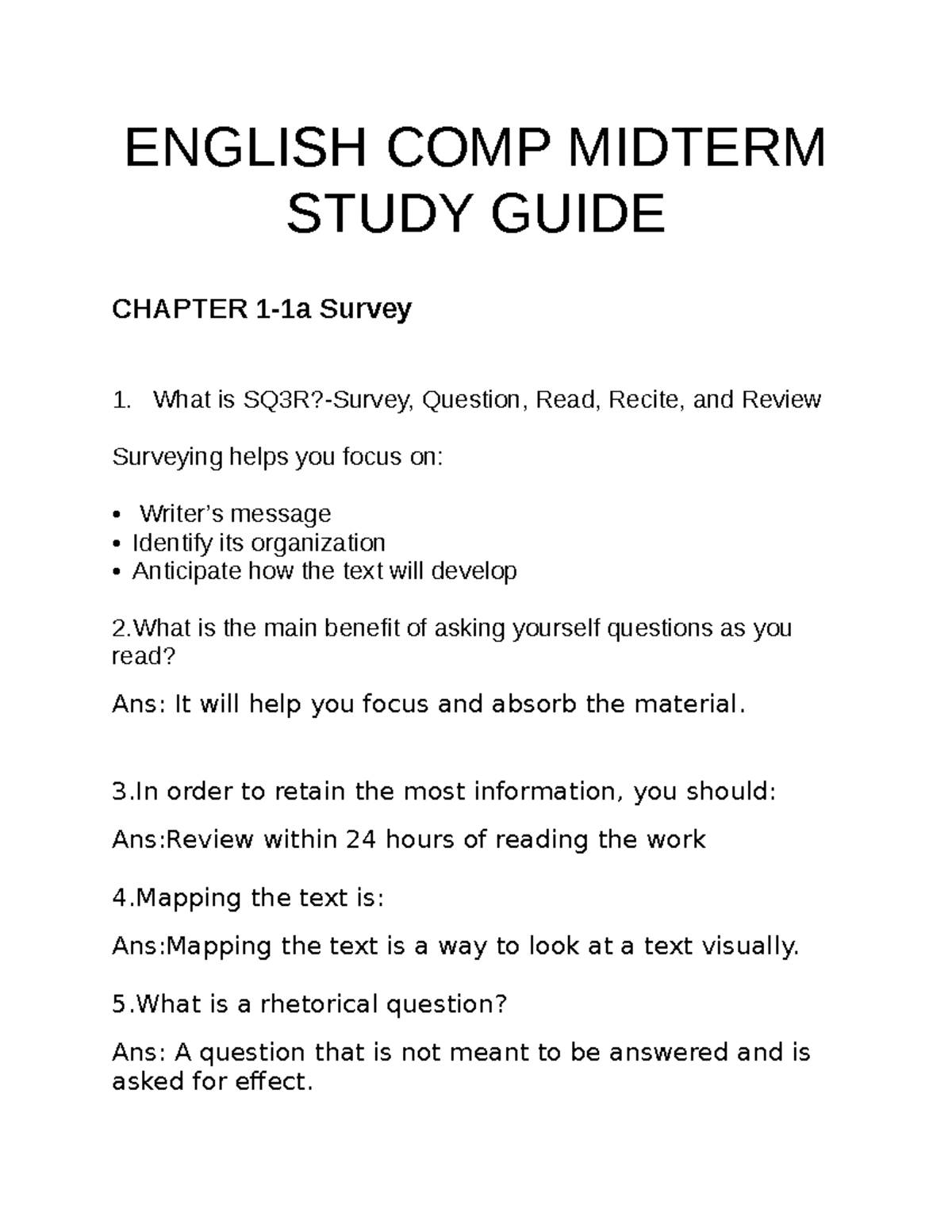 Academic] Questionnaire about Change for English Midterm (Open to