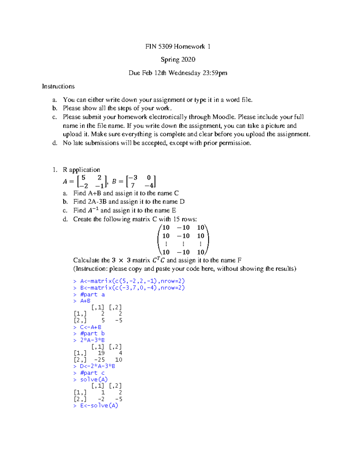 5609 solved assignment 2022