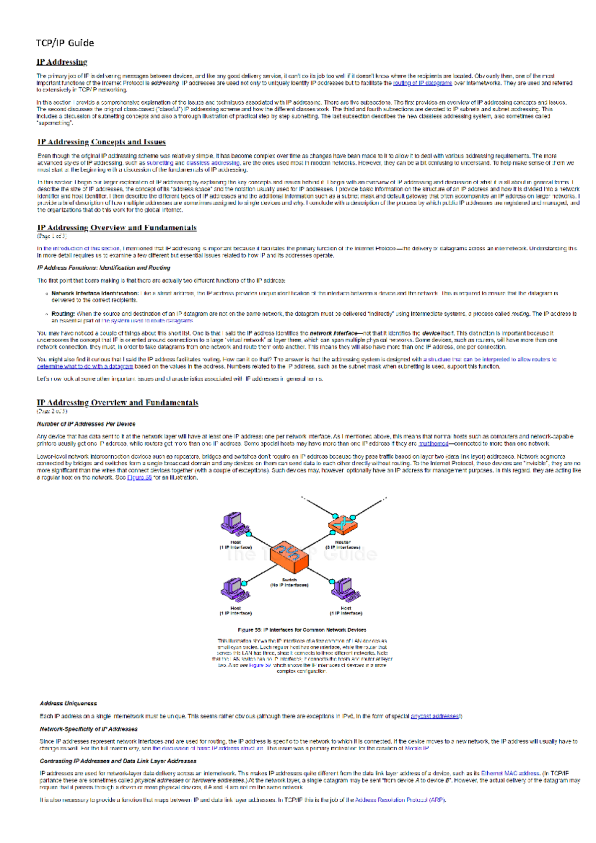 TCP IP Guide - TCP/IP Guide If the first bit is a “0”, it's a class A ...