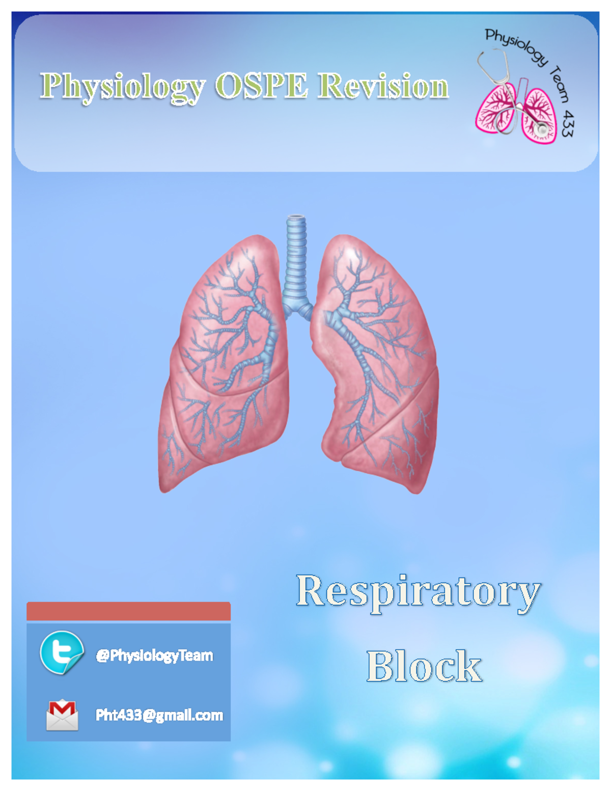 Physiology OSPE Revision Use a spirometer and determine lung volumes