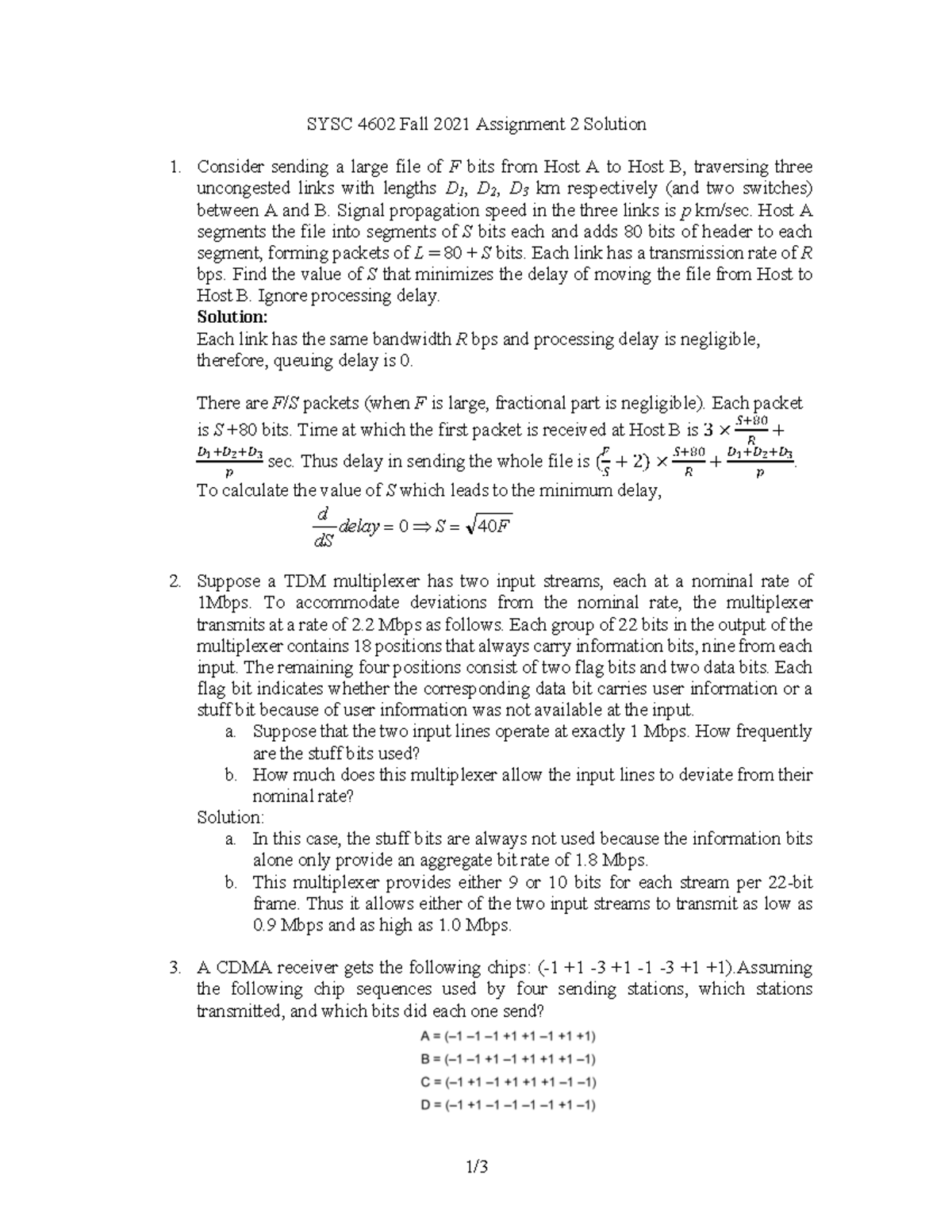 4621 solved assignment pdf