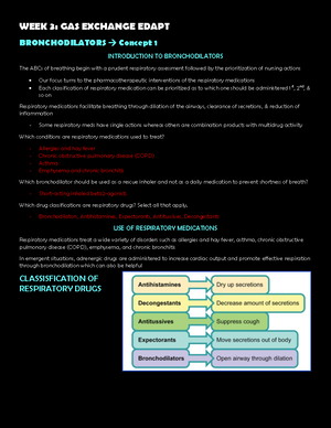 NR293 Concept map - Concetp map - 1 Pharmacology Creanisha Berry ...