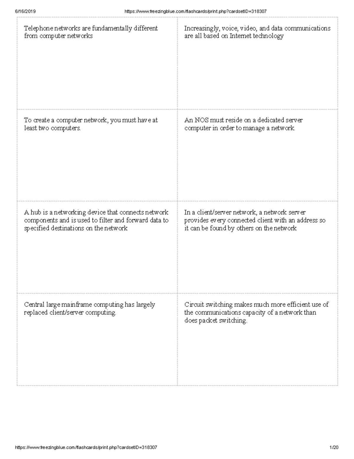 7 3 April 2017, answers Telephone networks are fundamentally