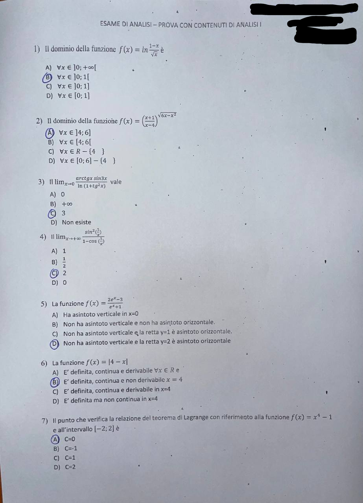 Elaborato 1 Matematica Finanziaria - Studocu