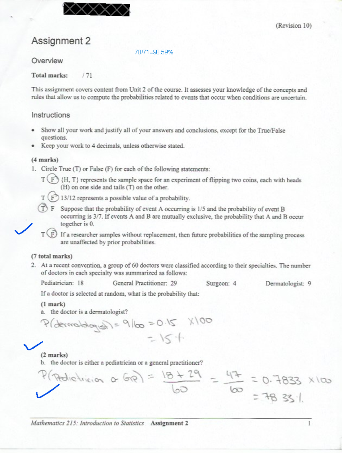 assignment 2 math 215