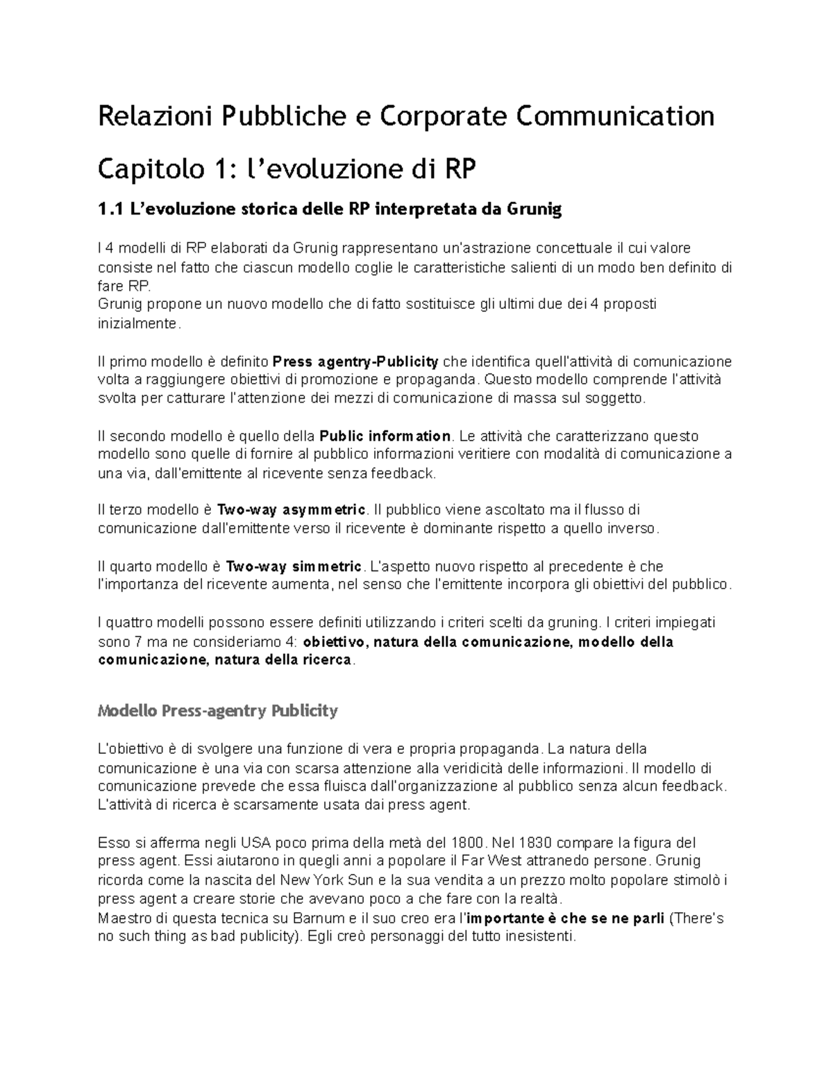 Relazioni Pubbliche E Comunicazione D Impresa Iulm