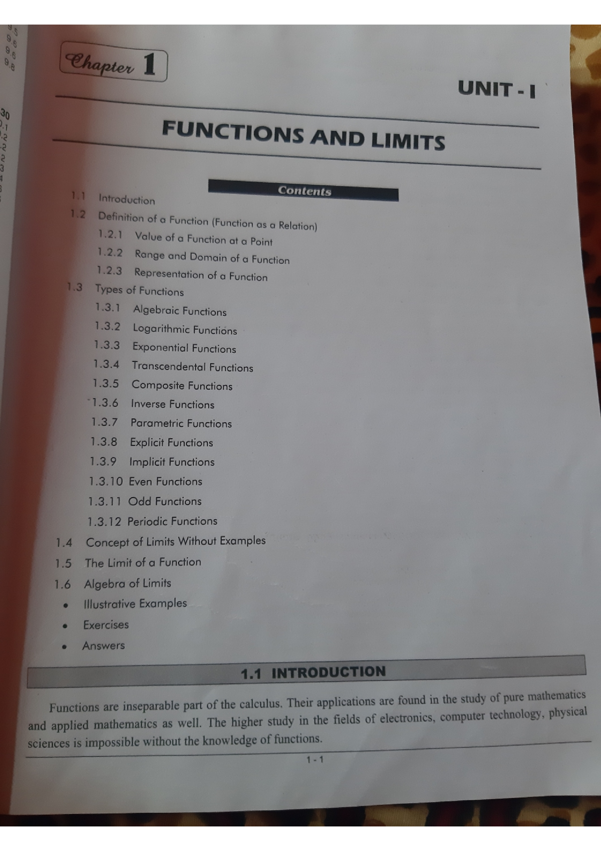 1- Functions And Limits - Applied Mathematics - Studocu