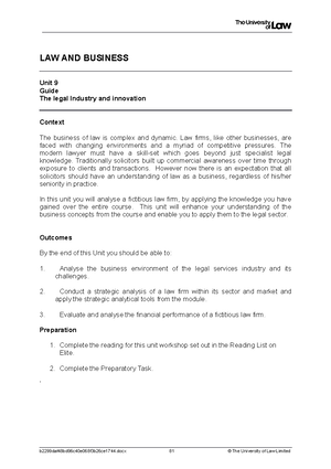 2122 emp ws05 ce01 guide - EMPLOYMENT LAW AND PRACTICE Unit 5 Guide ...