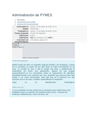 Autocalificable N°02 Administración De Empresas De Servicios ...