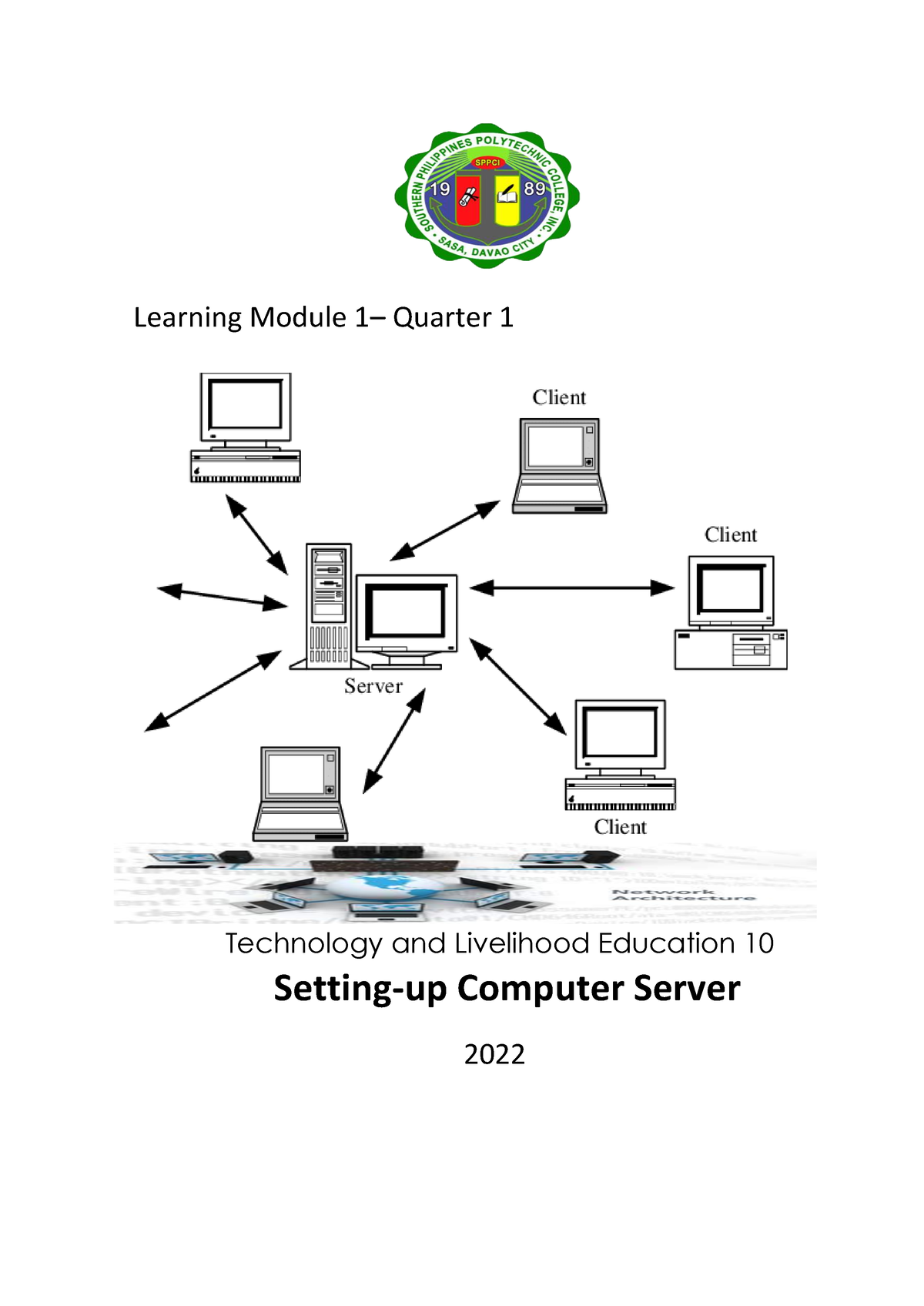 Learning Module 1 Tle 10 - Learning Module 1– Quarter 1 Technology And ...