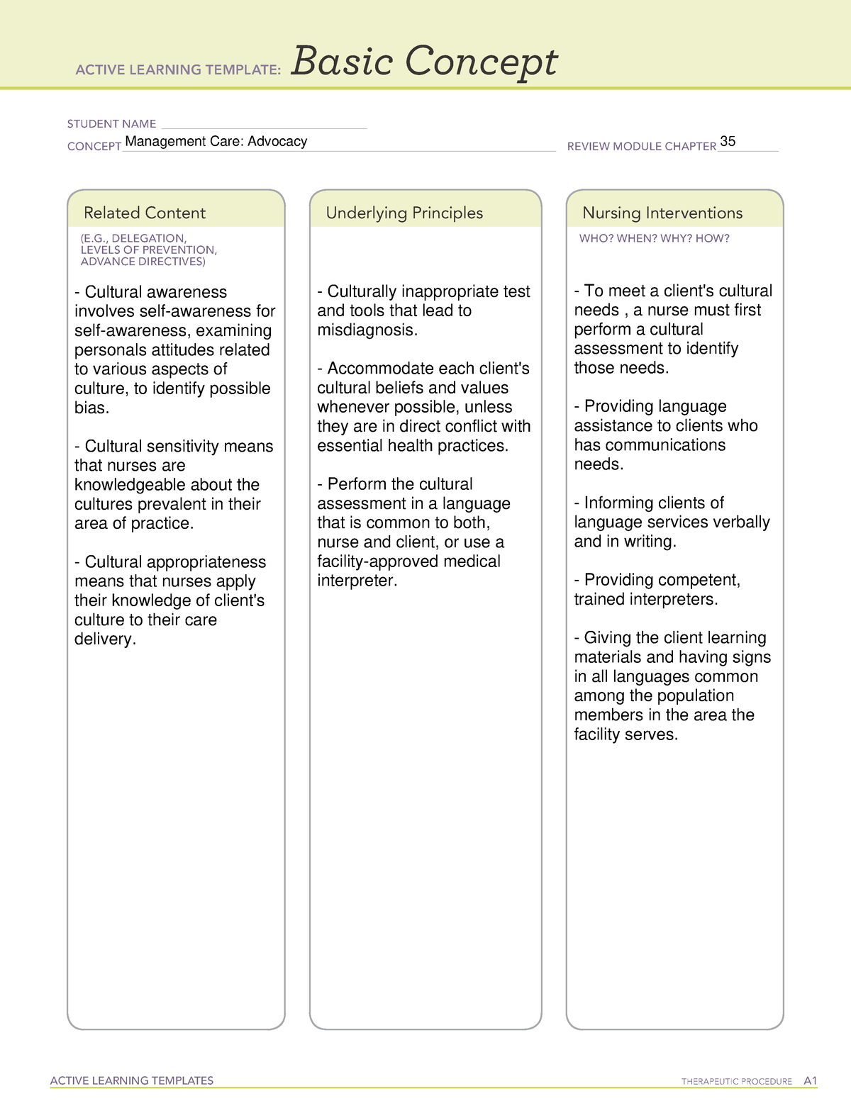 Leadership temples practice 1 ati - MSN 5950 - ACTIVE LEARNING ...