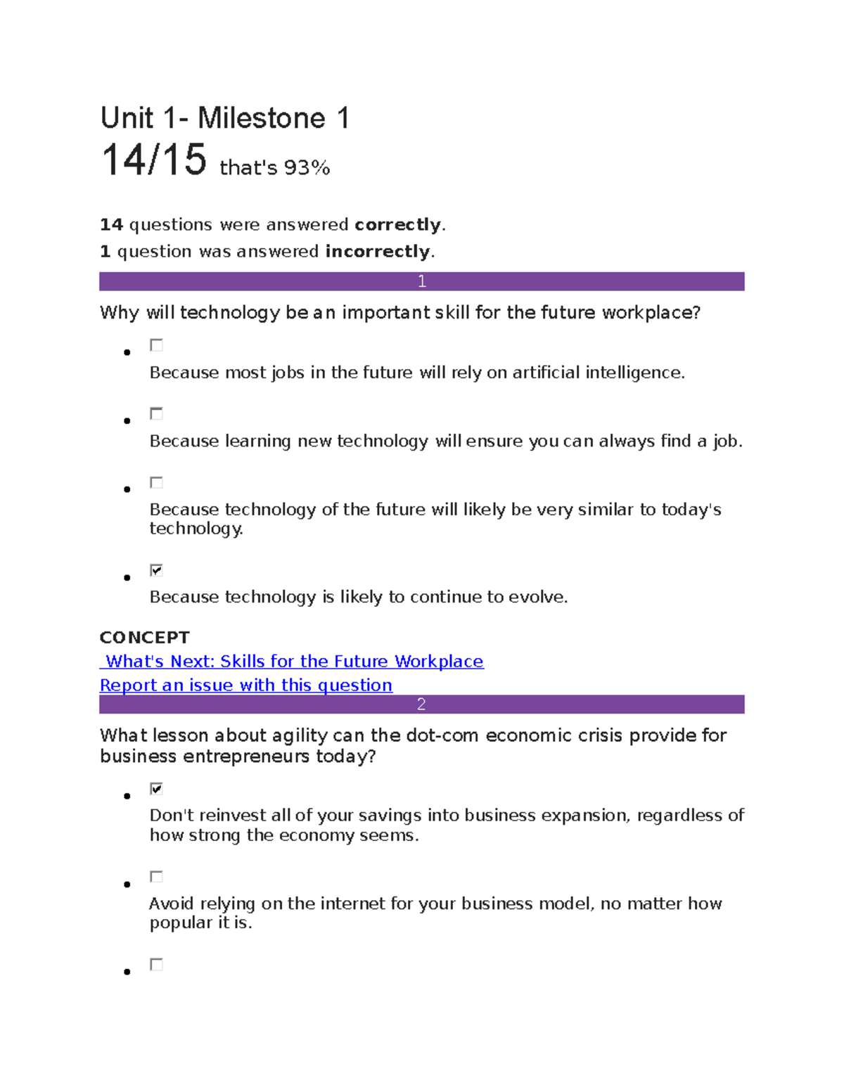 Unit 1 Milestone 1 Sophia Pathways Topics In U.S. History Learn From ...