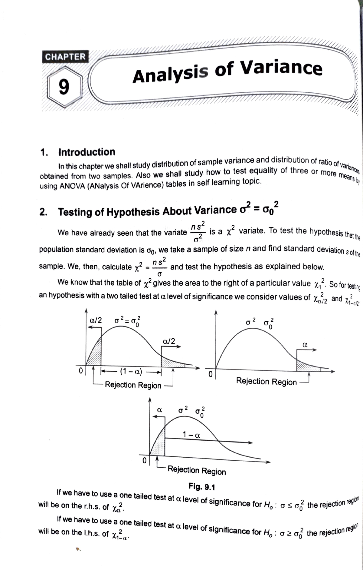 Analysis Of Variance - Engineering Mathematics ANOVA Statistics ...