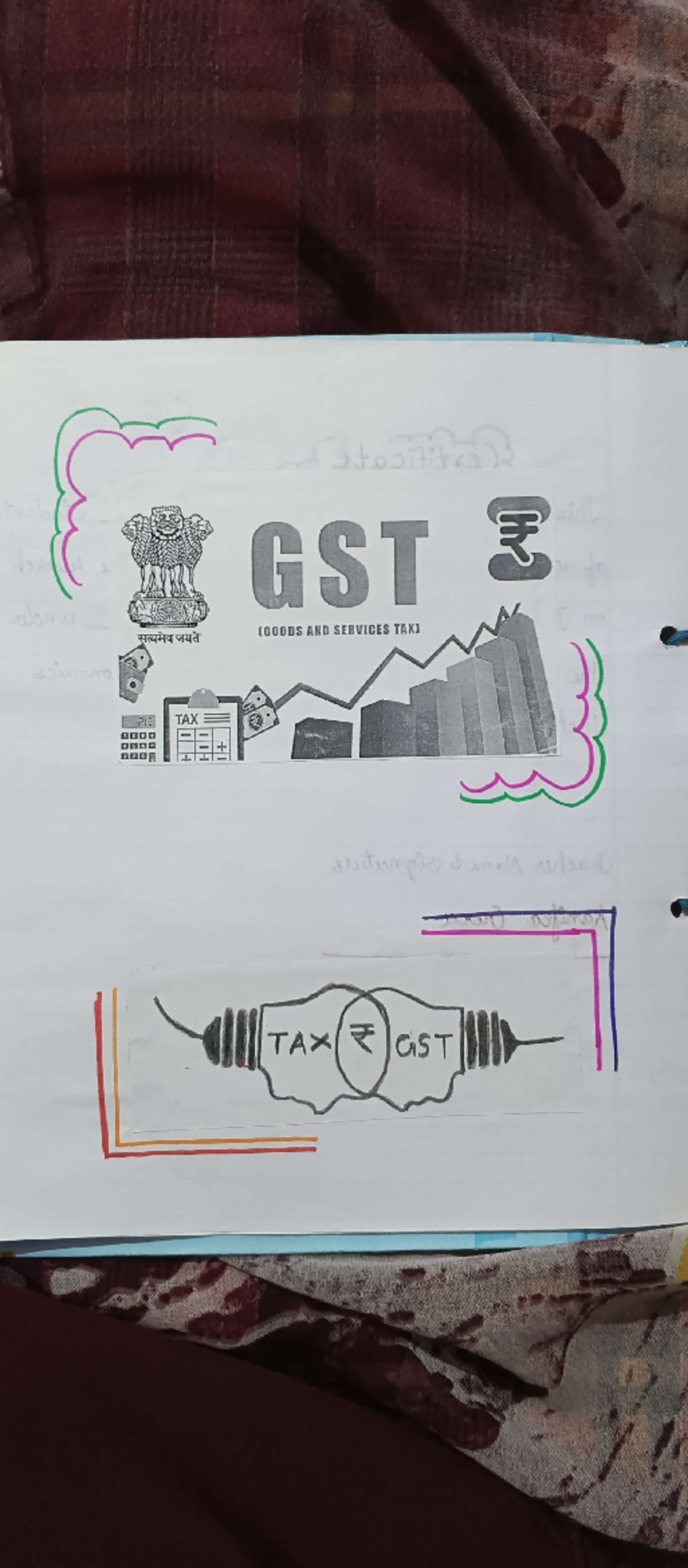 GST project for economic and accounts - Economics SL - Studocu