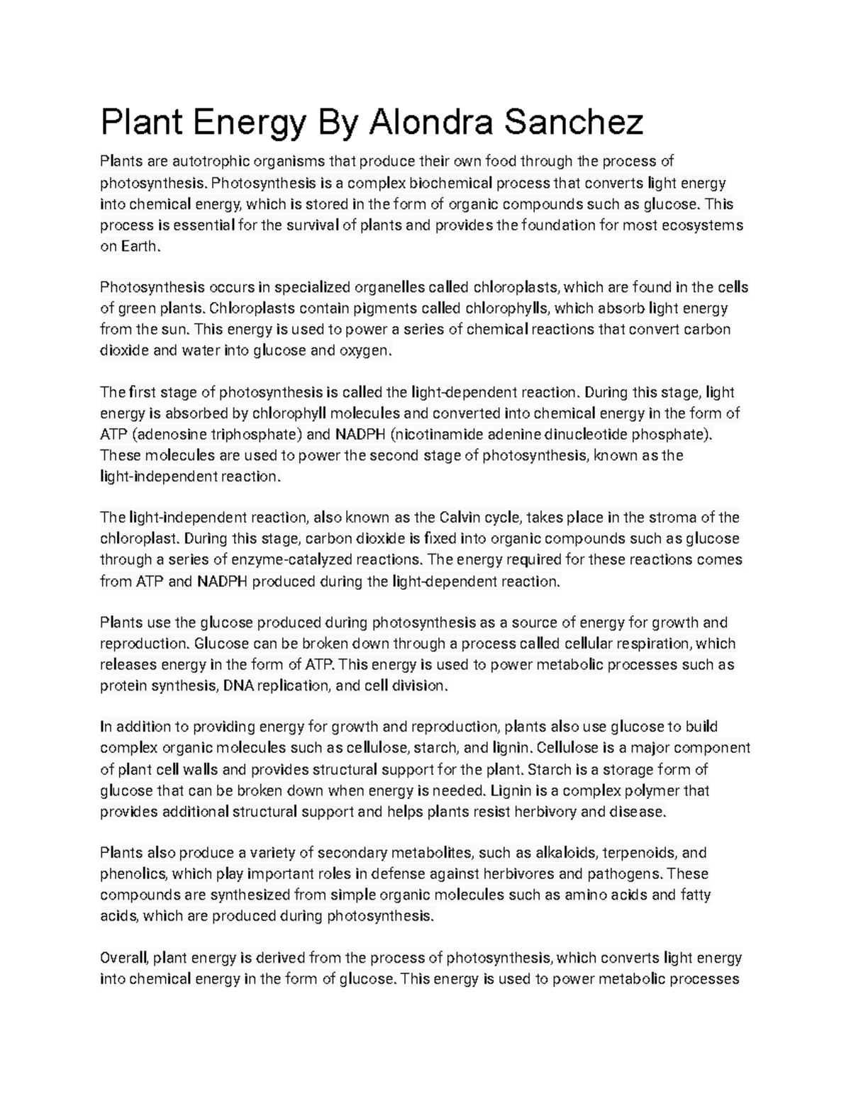 How Do Plants Get Energy From The Sun at Hildred Ross blog