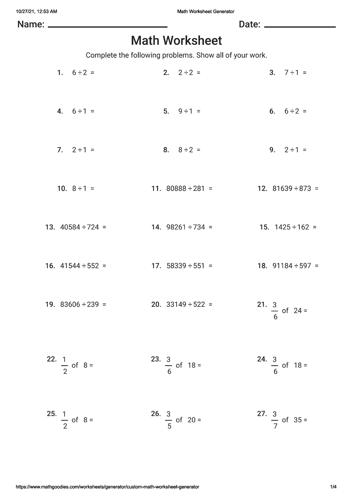 MATH Highschool Reviewer Batch 2019 - General Education - Studocu