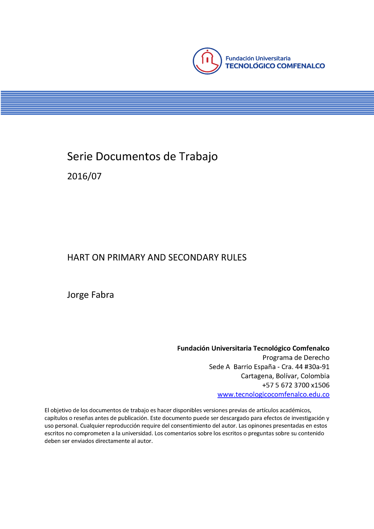 2016-07-hart-on-primary-and-secondary-rules-serie-documentos-de