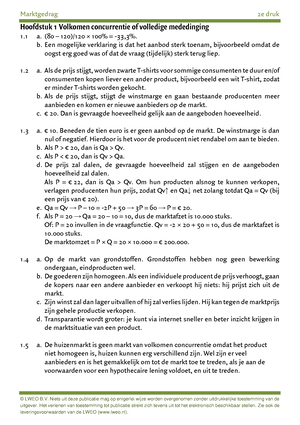 Pincode Katern 1; Schaarste En Ruil; Antwoorden (7e Editie ...