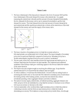 Chapter 1 and 2 Macroeconomics - Chapter 1 Limits, Alternatives, and ...