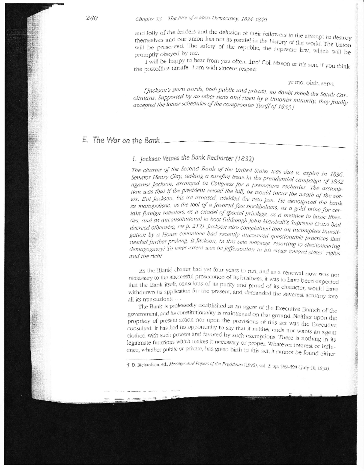 Jasmeet Kaur - Indictment 1 The War on the Bank (LQ) - 28O Cl. 1-l The ...