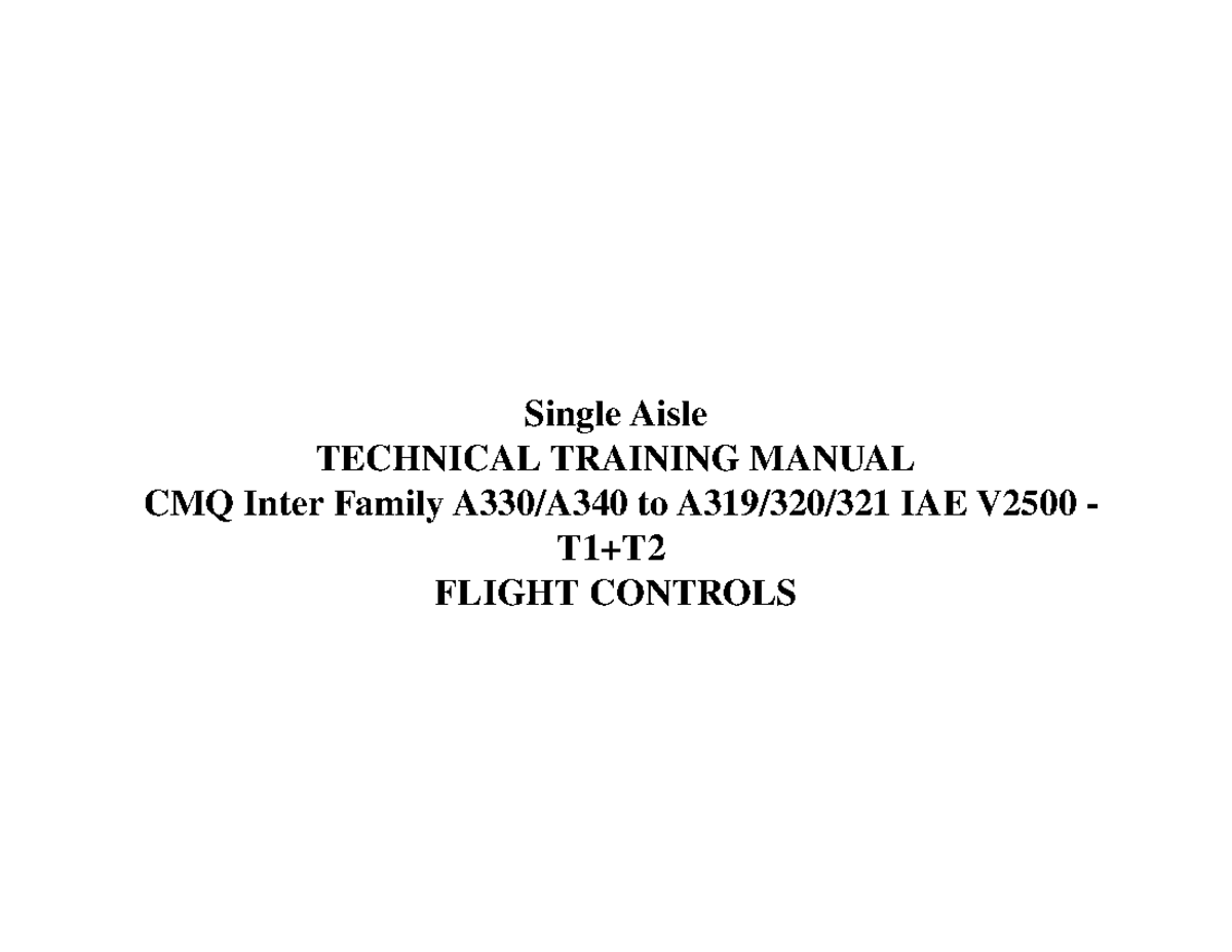 27 Flight Controls - SIDE STICK The two side sticks are used for manual ...