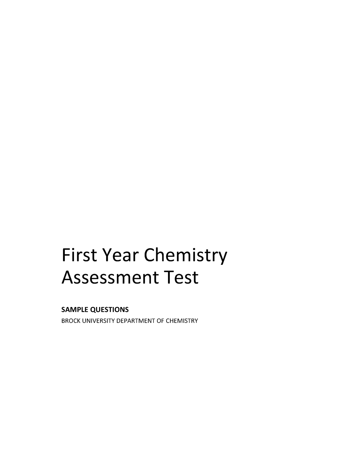 chemistry-sample-questions-first-year-chemistry-assessment-test