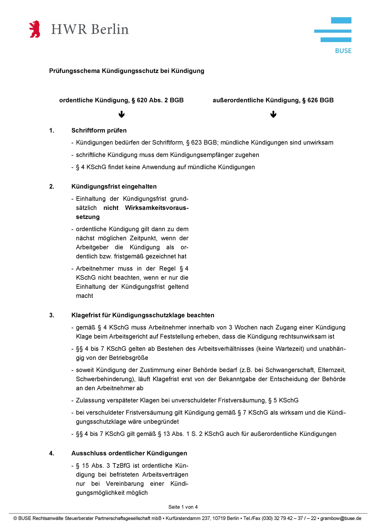 Schema Kündigung - Wintersemester - Seite 1 Von 4 Prüfungsschema ...