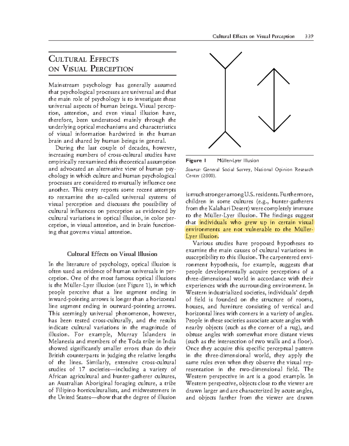 Masuda 2009 - Article Module #7 - CU L T U R A L EF F E C T S O N VI S ...