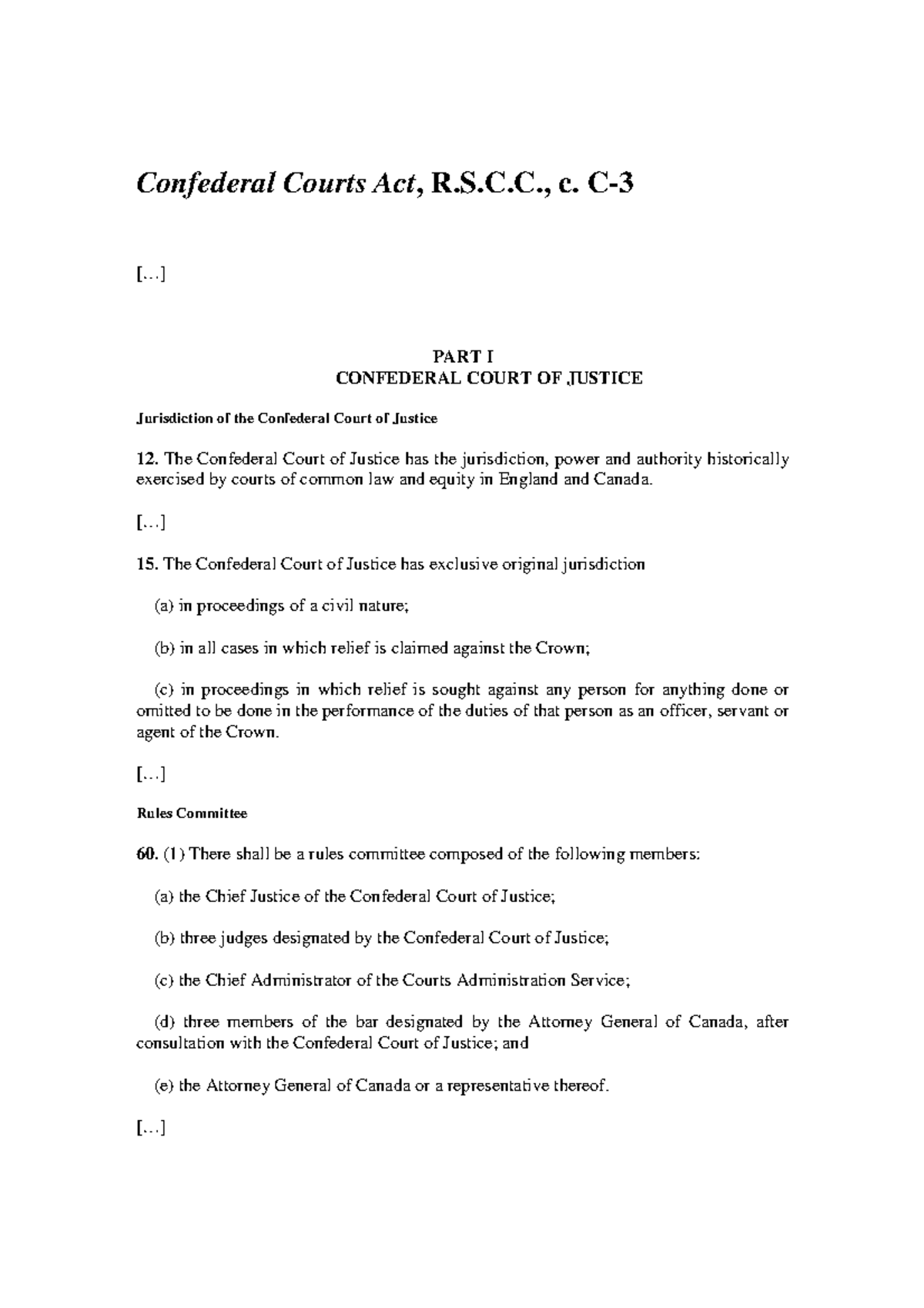 10-confederal-courts-act-and-rules-confederal-courts-act-r-s-c-c