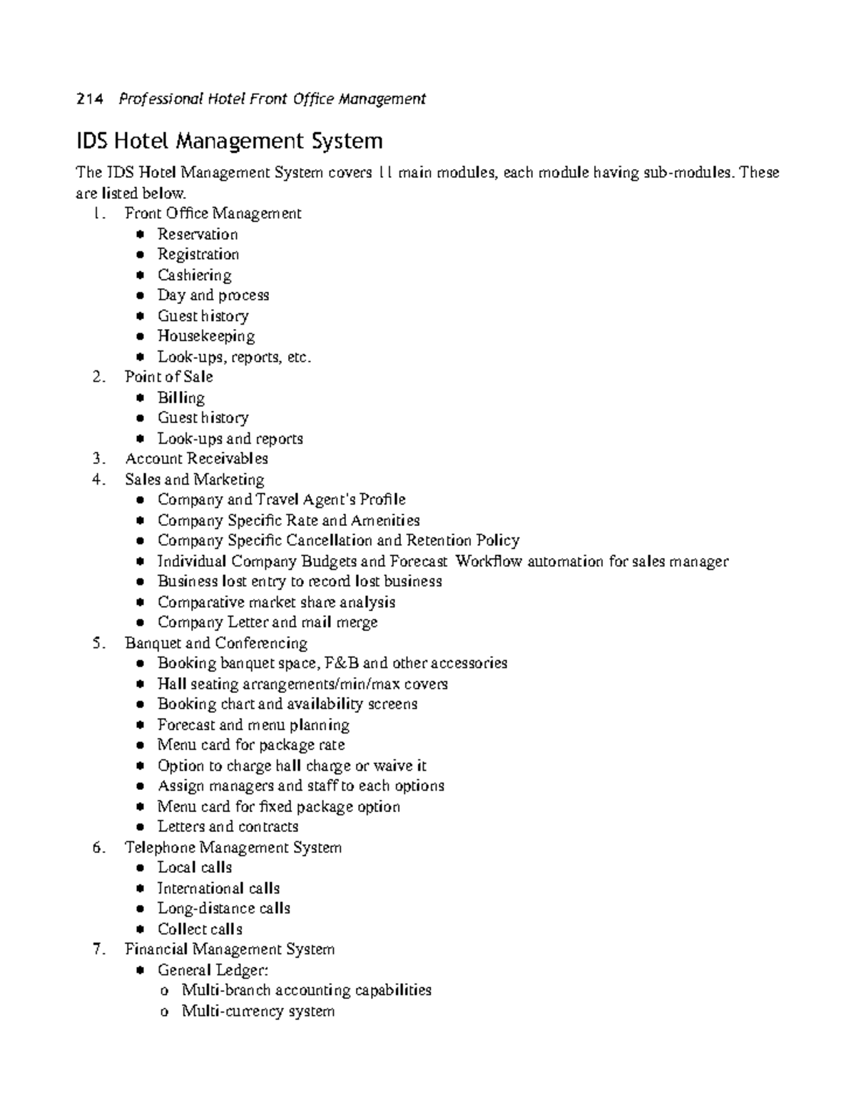 Professional Hotel Front Office Management-72 - &! - Studocu