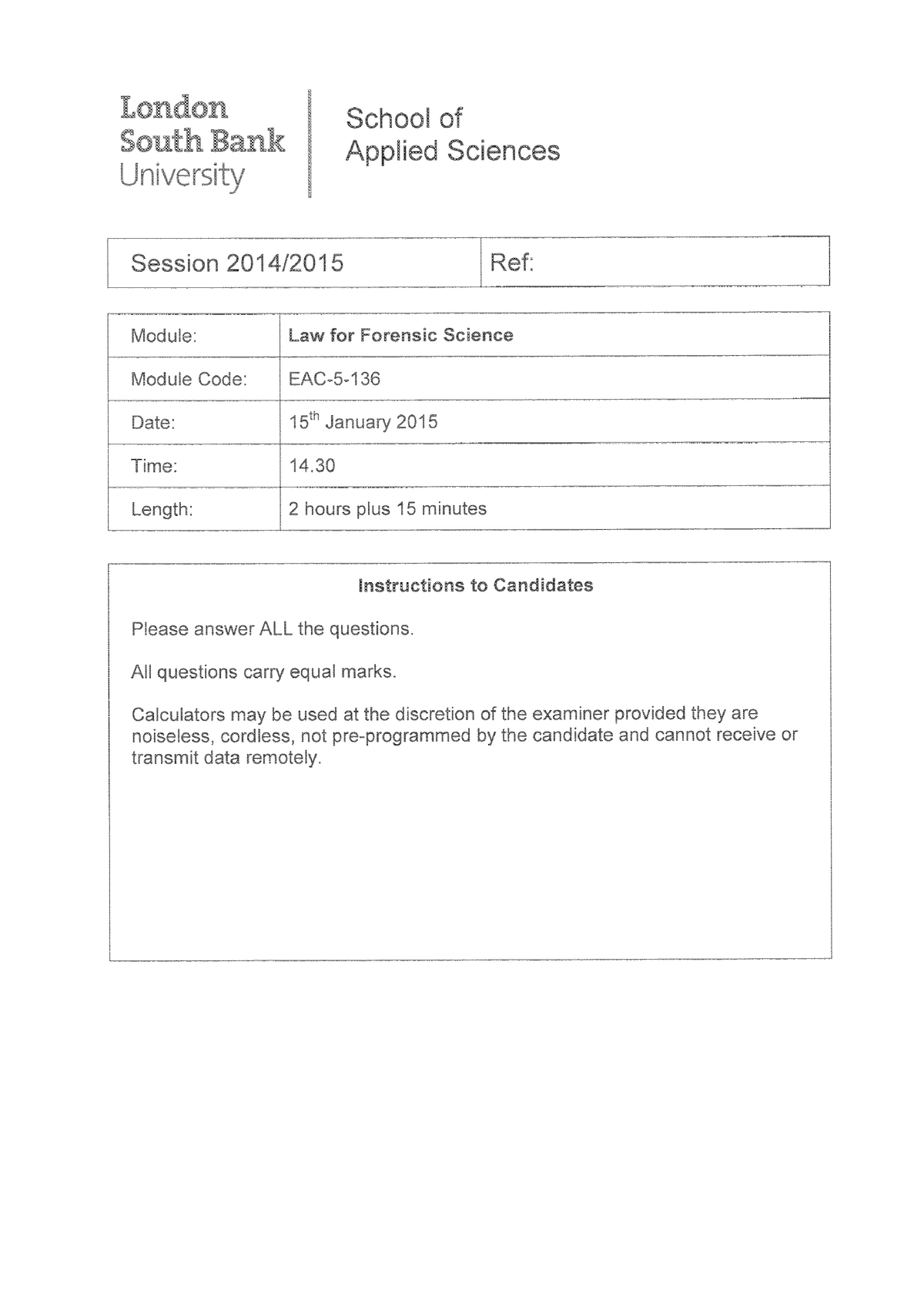 Exam 2015, Questions - 3   3 M» 33333e 3e .3333 E33 3333333 3 E 3 E A E 