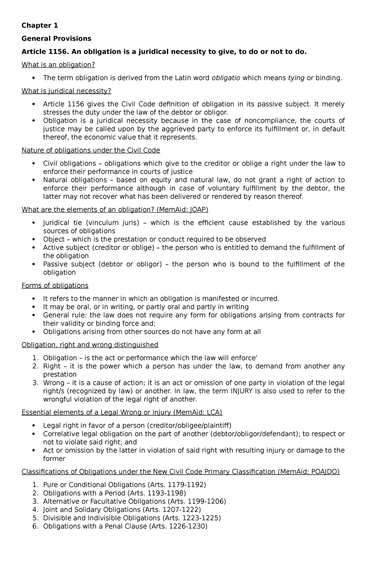 Chapter 1 - General Provisions - Chapter 1 General Provisions Article ...