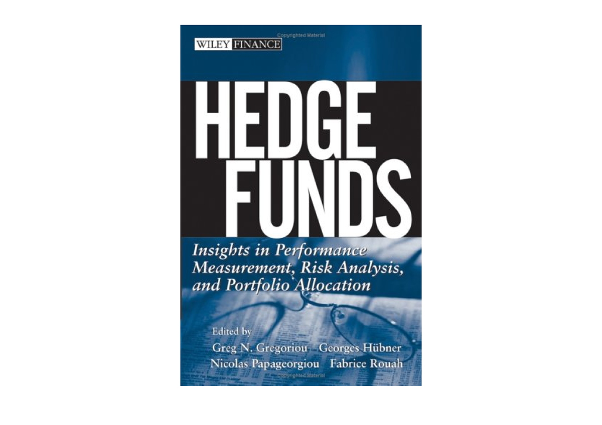 Download Hedge Funds Insights In Performance Measurement Risk Analysis ...