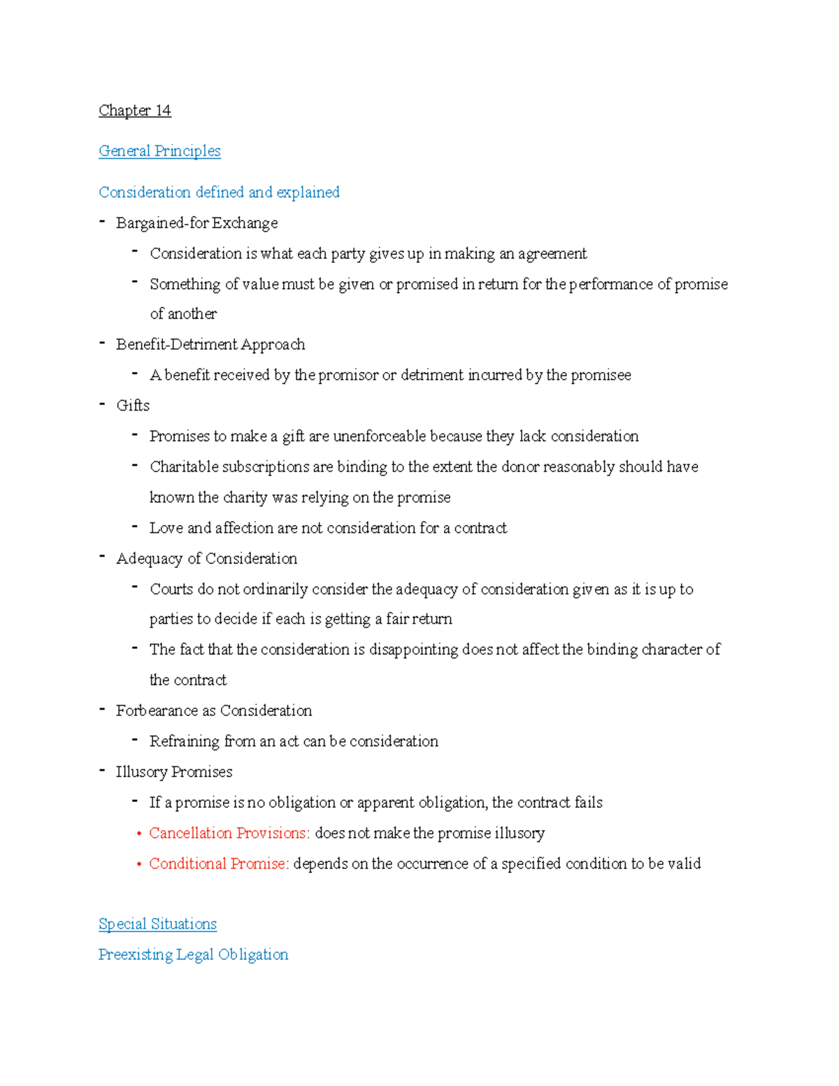 BL-201: Chapter 14 Lecture Notes - Chapter 14 General Principles ...