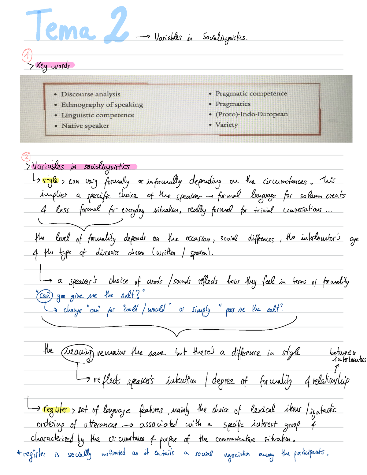 Tema 2 - Son Mis Apuntes A Mano Pero Me Fue Bastante Bien En El Examen ...