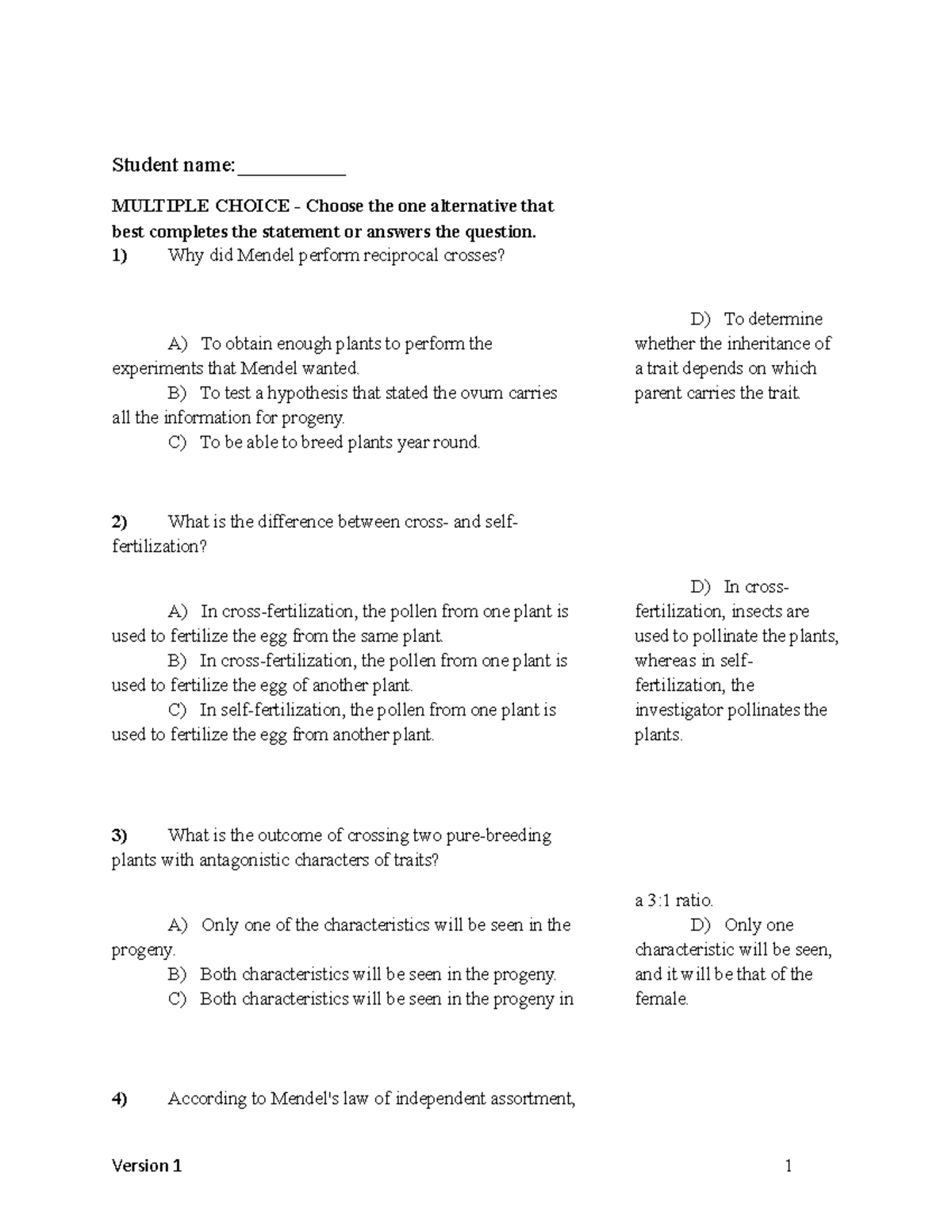 Hartwell 1 Version 1 - Chapter 1 - MCELLBI 104 - UCB - Studocu