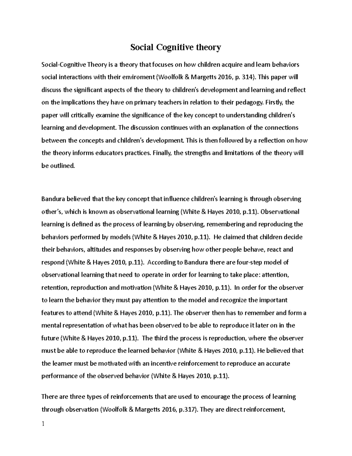 essay-2-social-cognitive-theory-social-cognitive-theory-social