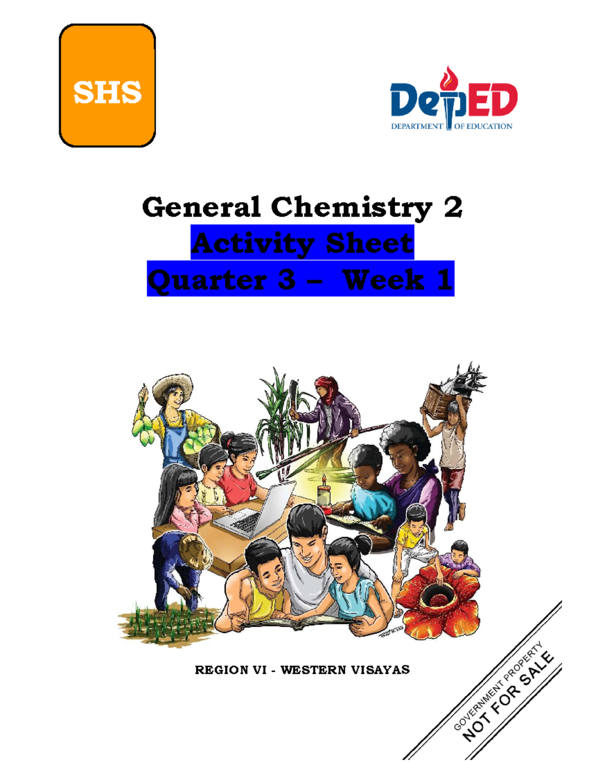 Basic Calculus week 2 - General Chemistry 2 Activity Sheet Quarter 3 ...