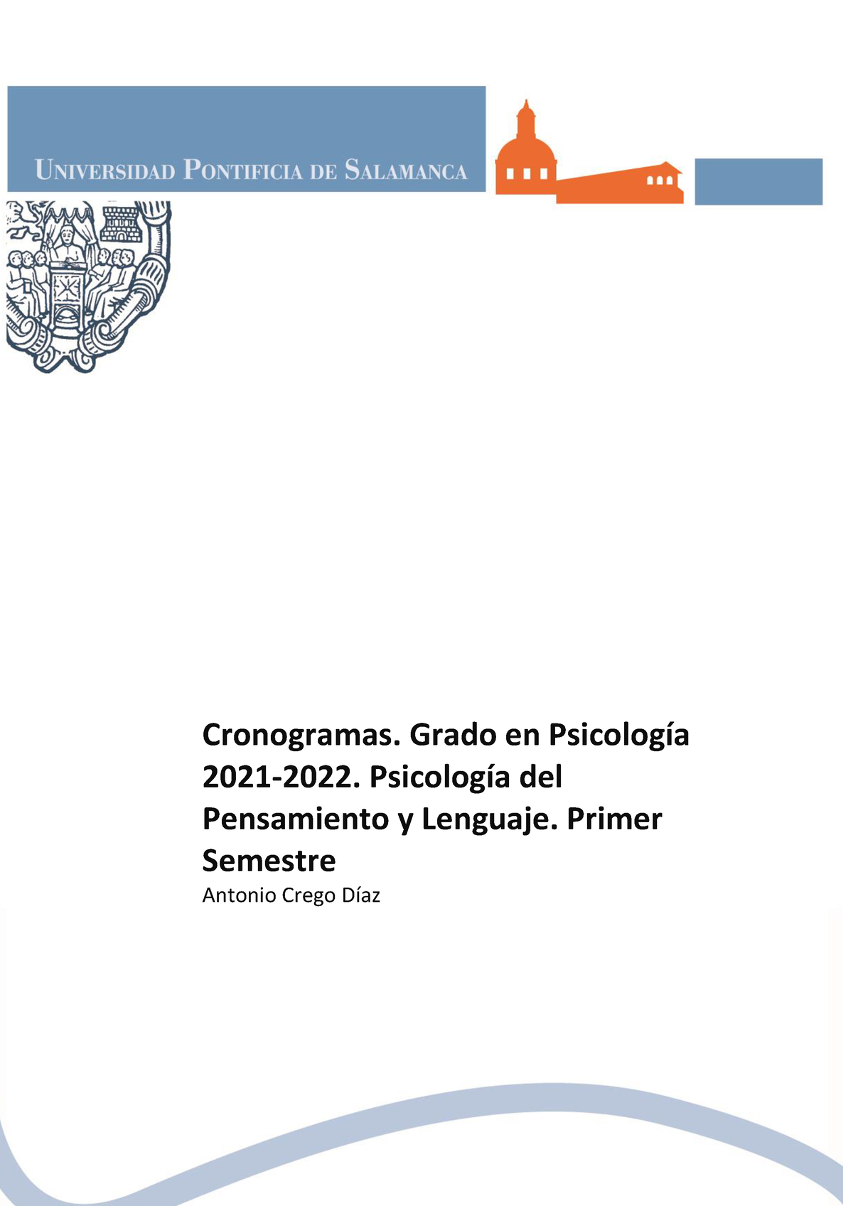 Cronograma Pensamiento Y Lenguaje Cronogramas Grado En Psicolog A