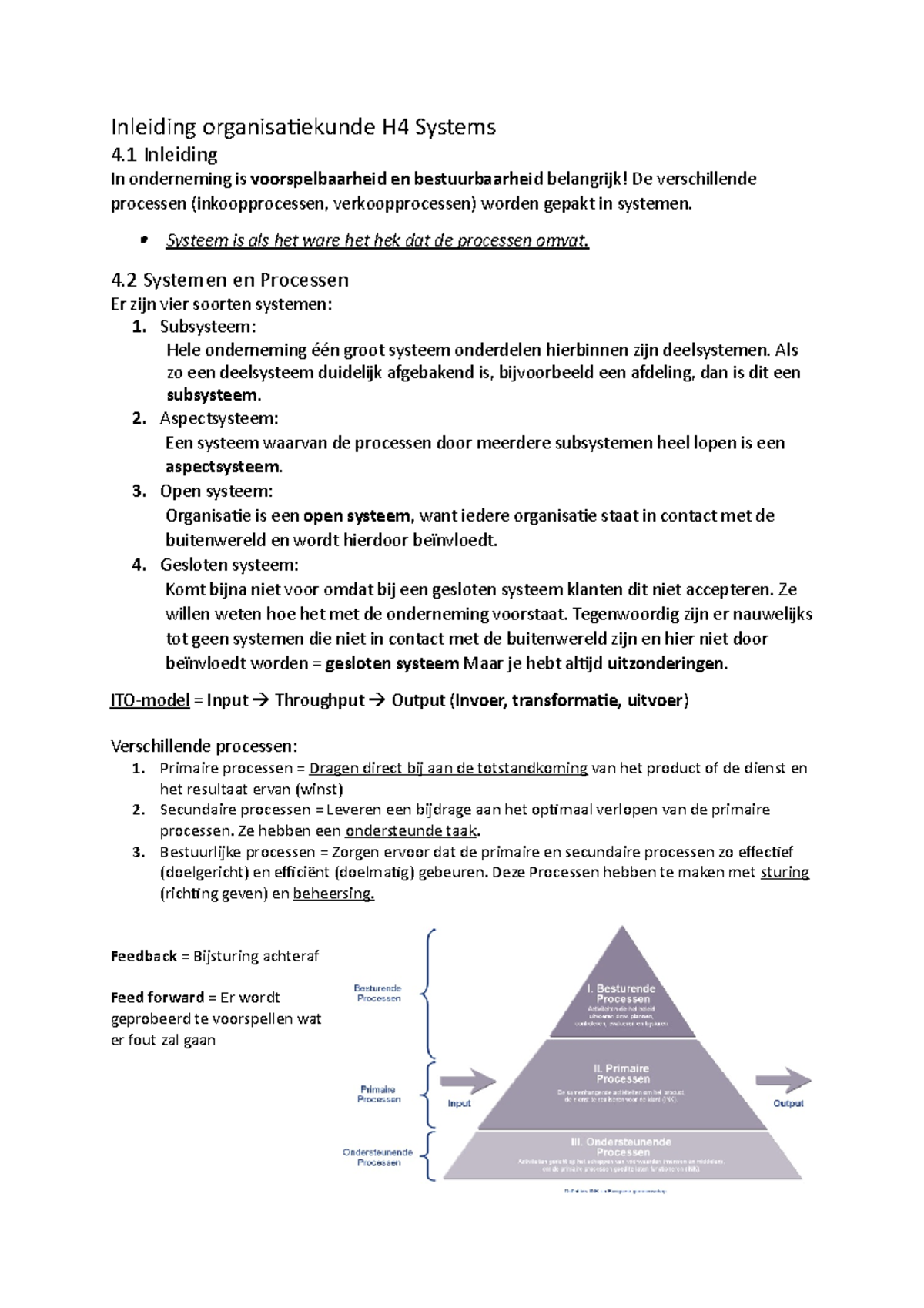 Inleiding Organisatiekunde H4 Samenvatting - Inleiding Organisatiekunde ...